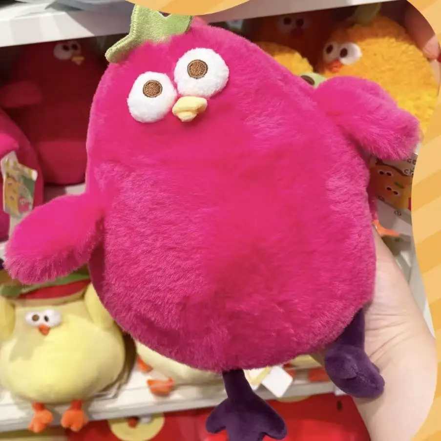 25/30cm Latest Eggplant Chicken Guitar Doll Plush Toy Handmade Doll Cartoon Anime Cute Pillow Childrens Birthday Gift Doll C251107