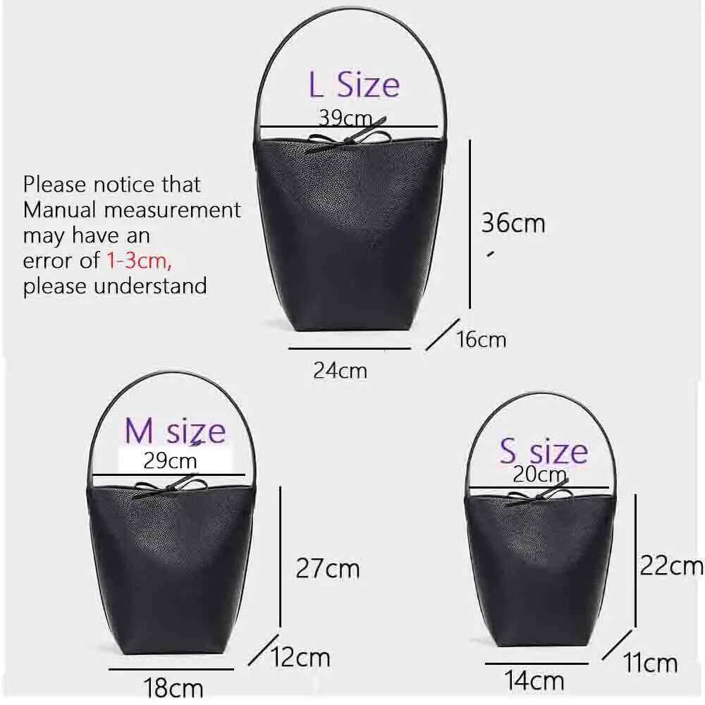 Motingsome Soft Cowhdie Minimalism Women Bucket Elegant French Style Lady Large Tote Thick Real Leather Bag 2022