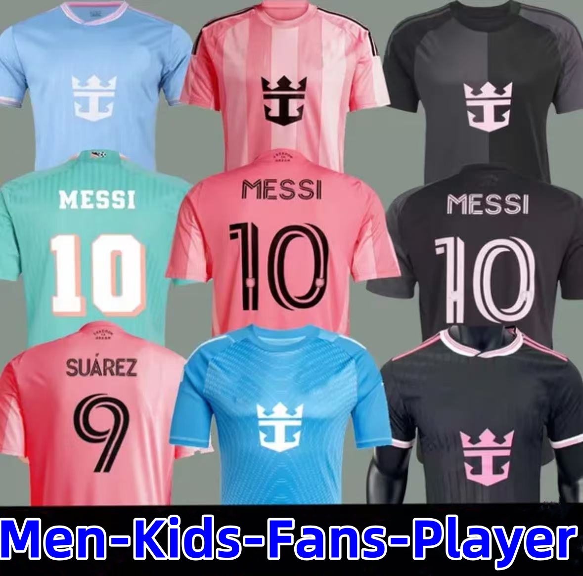 25 26 Fans Player Inters SUAREZS Earth Day Pre-Match MiamiS MESSIS soccer Jerseys third 2024 2025 Sergio Jordi Alba football shirt PIZARRO Special men kids kit uniform