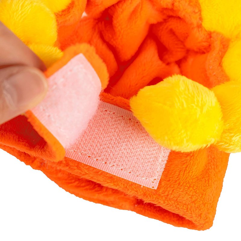 Sunflower Print Adjustable Pet Headwear Cozy Fit for Canines & Felines During Chilly Seasons