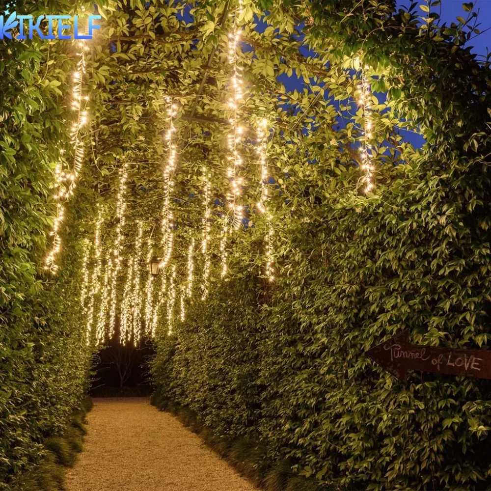 LED String Lights Christmas Garland Led Racimos Fairy Lights For Patio Party Wedding Party Garden Curtain Tree Decoration W251107