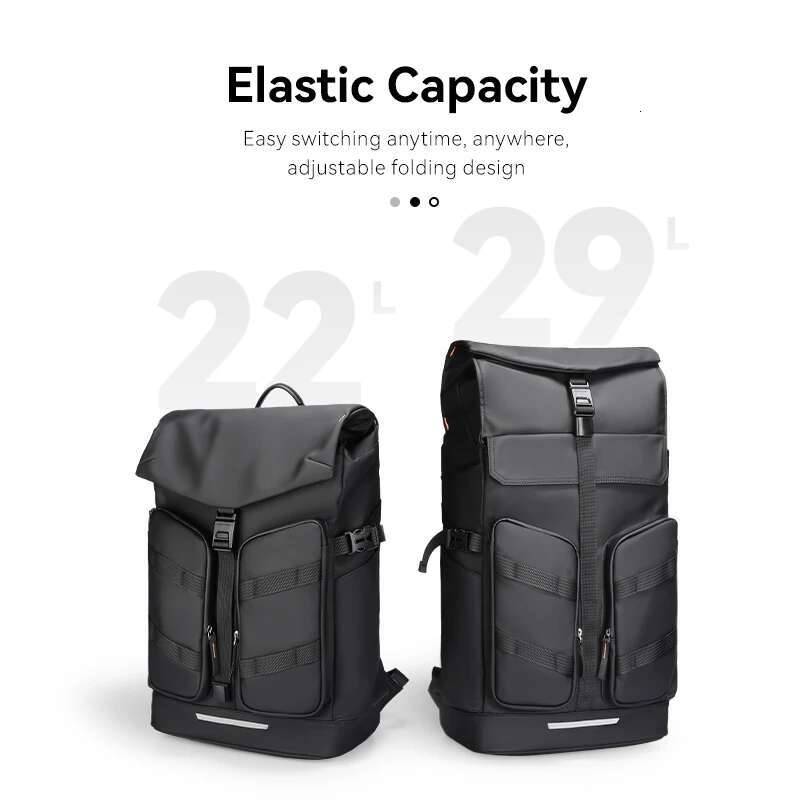 Mark Ryden Men's Travel Expandable 17.3-Inch Laptop Bag Multifunctional Waterproof Backpack Bookbags