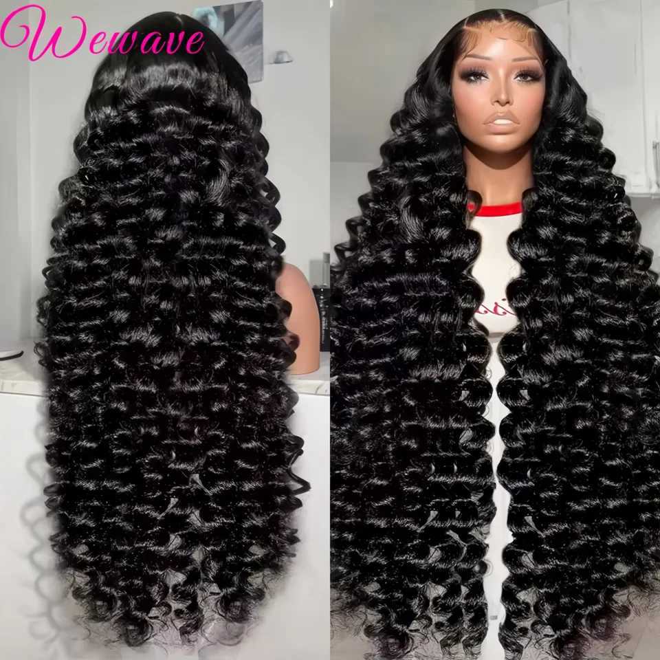 13x6 Hd Lace Frontal Wig Loose Deep Wave Curly Human Hair 100 Preplucked 13x4 Water Wave Front Wigs For Black Women Brazilian W251107