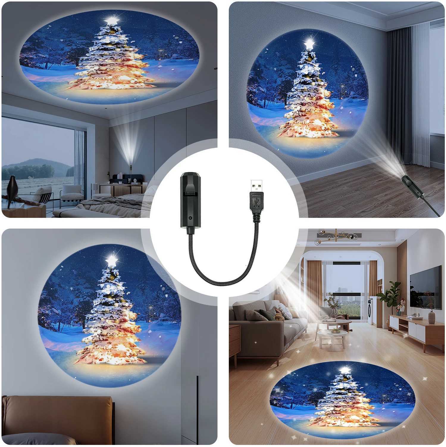 Christmas tree projection light W251107