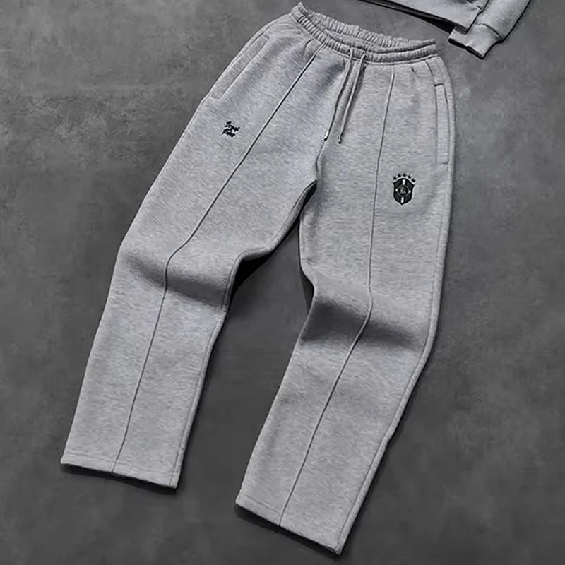 Y2K Mens Harajuku Hoodie Street Clothing Gothic Sports Pants Fashion Trend Set ed Retro Pattern Oversized Shirt 250407