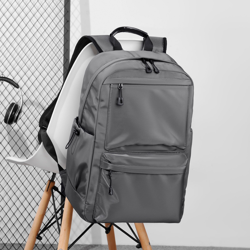 wf 004 5114Large Capacity Backpack Men Travel Outdoor Laptop BagOxford Solid High School Bags Teen College Boys Collage Student Backpack001