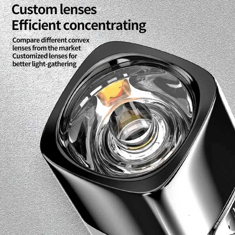 3 Modes Portable 2 IN 1 Ultra Bright G3 Tactical LED Flashlight Mini Outdoor Lighting Power Bank Flashlight With USB Charging CaW251106