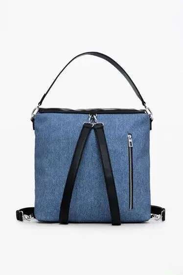 Spanish Foreign Trade New Heavy Embroidery Printed Women's Backpack Handbag