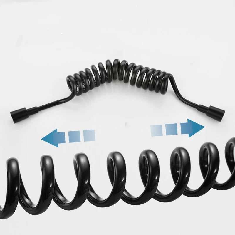 15m/2m Telephone line Shower Hose PU Bathro Spring ible for Water Plumbing Toilet Bidet Sprayer Bathro Accessories Y251107