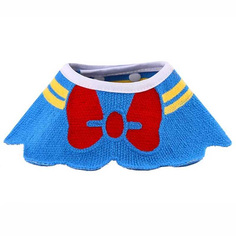 High Quality Pet Saliva towel cute flower bow puppy collar bib beautiful curved design puppy scarf adjustable puppy pet accessories T250407