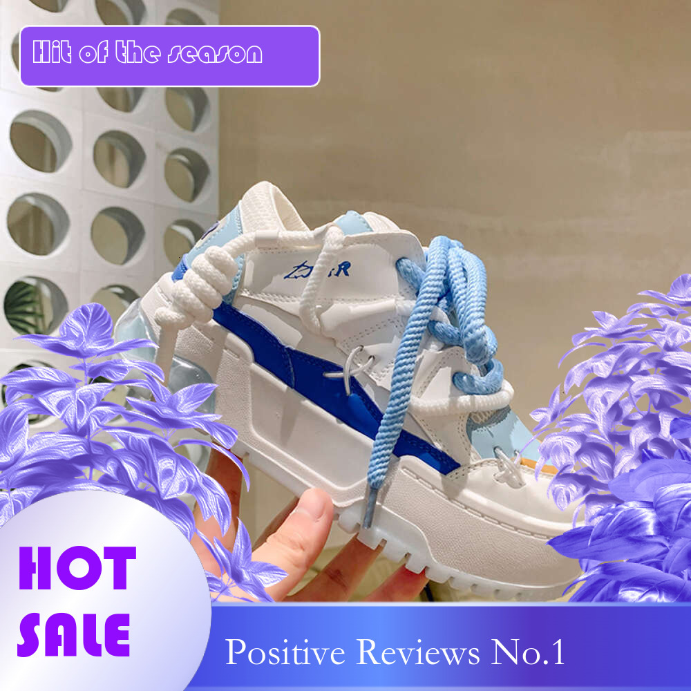 Ddmytiger Ddmytiger Wide Soled Thick Design Bread Platform Comfortable Fashion Sports Shoes Women S G