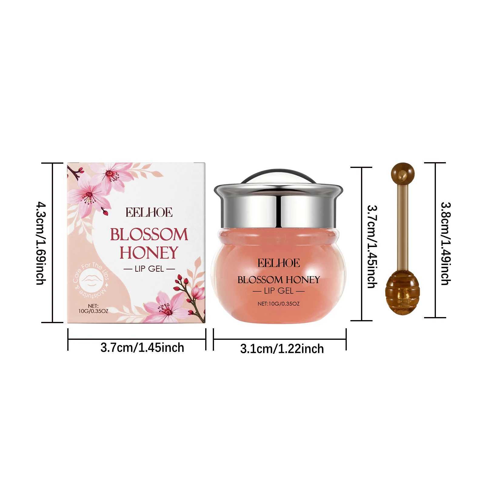 Cherry Blossom Sleep Lip gel Moisturizing Honey Jelly Smooth Lip Line lipstick to remove cutin gel to remove dead skin W250407