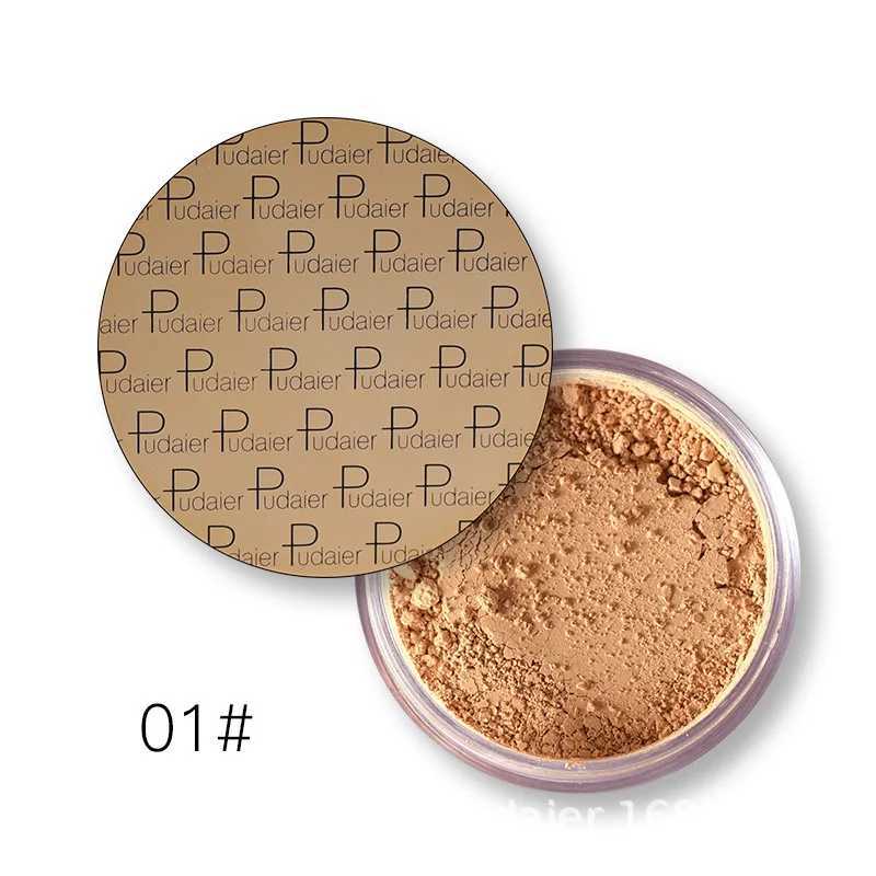 Durable oil control matte loose face powder - invisible matte decorative flour used for basic makeupXJ250407