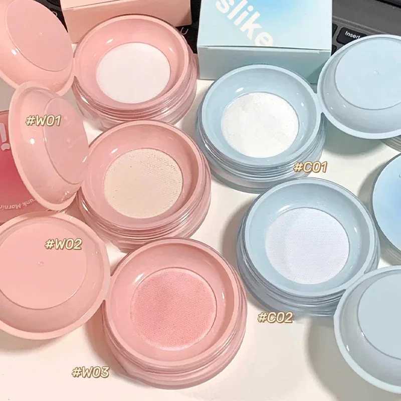 5-color shimmering pink set matte loose powder waterproof oil control full coverage facial makeup set powder cosmeticsXJ250407
