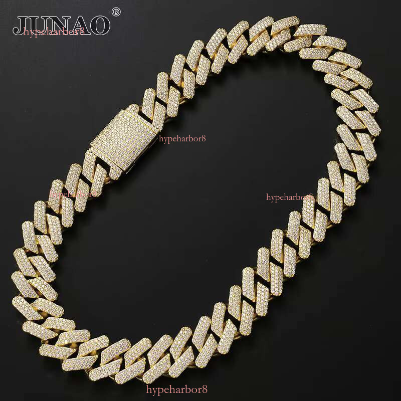 Leo 20mm wide gold, sier, rose gold plated brass chain, hip-hop Cuban chain bracelet necklace, men's and women's accessories