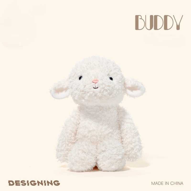 Kids Cuddly Animal Plush Toy Super Soft Fluffy Dog Monkey Rabbit Sheep Stuffed Animal Soothing Toys for Toddlers Bedroom Decor C251107