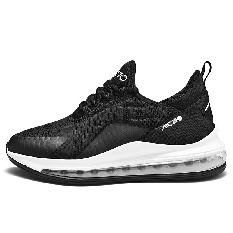 New Trendy Cross-Border Hot-Selling Men's Large Size Multi-Color Fashion Mesh Running Shoes Casual Big Cushion Sports