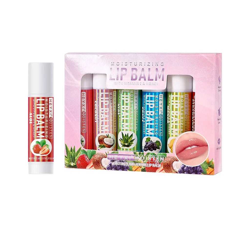 Fruit lipstick Natural lipstick Strawberry grape flavor lipstick with vitamin E and coconut oil Moisturizing smooth lipstick W250407