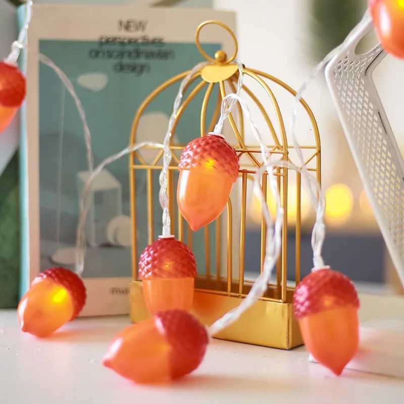 10/20/40 Leds Christmas String Lights LED Xmas Tree Decorative Light Indoor Room Decoration Lights Party Decor 617 W251107