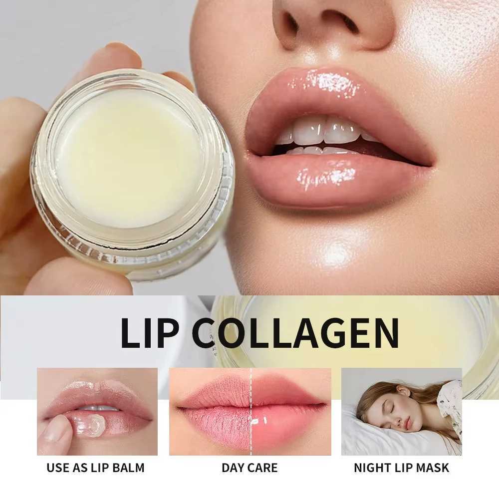 Moisturizing lipstick; Repairing lip masks at night; Moisturizing lipstick; Baumelvres au collagne The Land of Mexico W250407