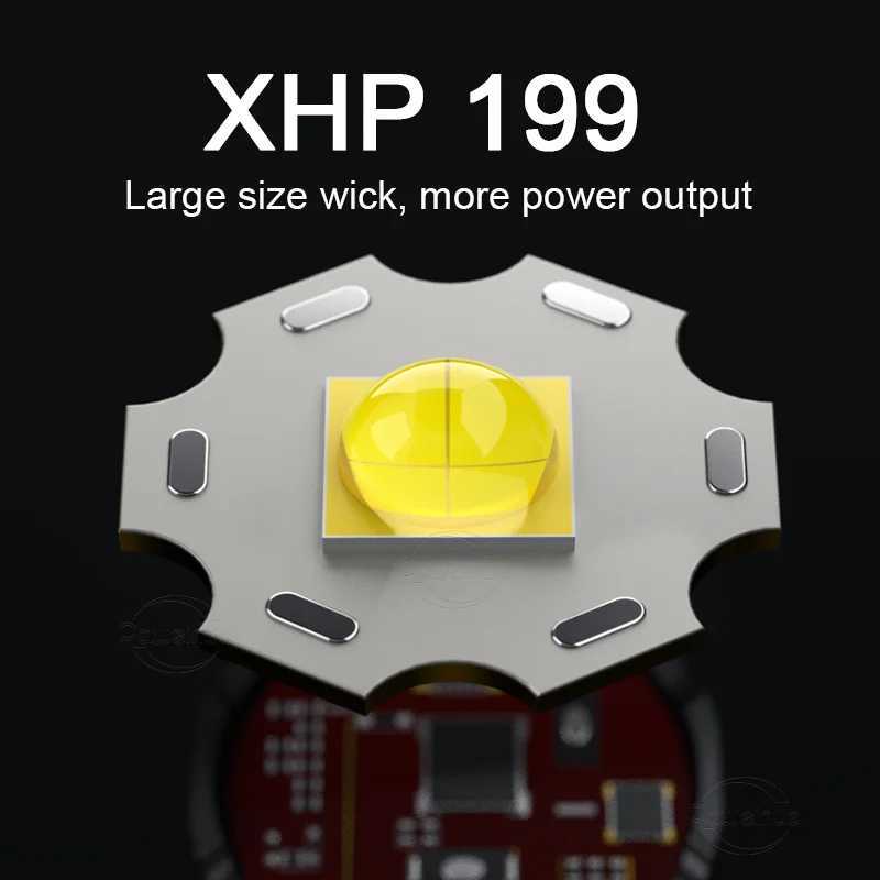 High Power LED Diving Flashlights IPX8 Waterproof Dive Torch Rating Professional Diving Light 26650 Flashlight With Hand RopeW251106