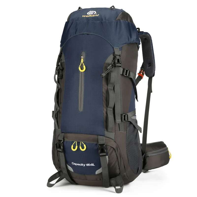70L Camping Backpack Large Capacity Hiking Travel Outdoor Sports Waterproof Trekking Climbing Mountaineering Double Shoulder Bag