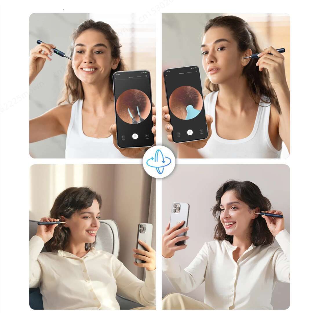 Bebird Note5 Smart Visual Sticks Endoscope Tweezers High Precision Earpick Mini Camera Otoscope Health Care Ear Cleaner