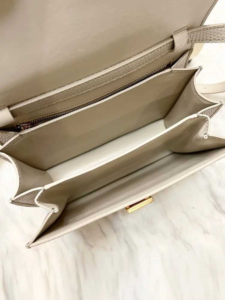 New Women Small Box Bag Single Shoulder Handbag Solid Fashion Brand Cow Split Leather Flap Tofu Bags Ladies Sling Messenger BagW251107