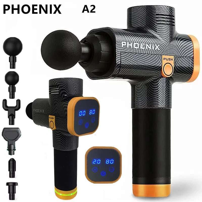 Phoenix A2 Muscle Relaxation Deep Tissue Massager Dynamic Vibrator Back Portable Handheld Display Fascia Gun Massage