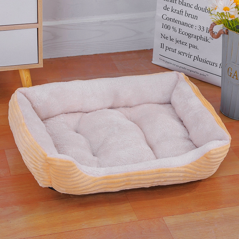 Drop transport multi-color pet big dog bed warm dog house soft nest dog basket waterproof kennel cat puppy large kennel - view 8