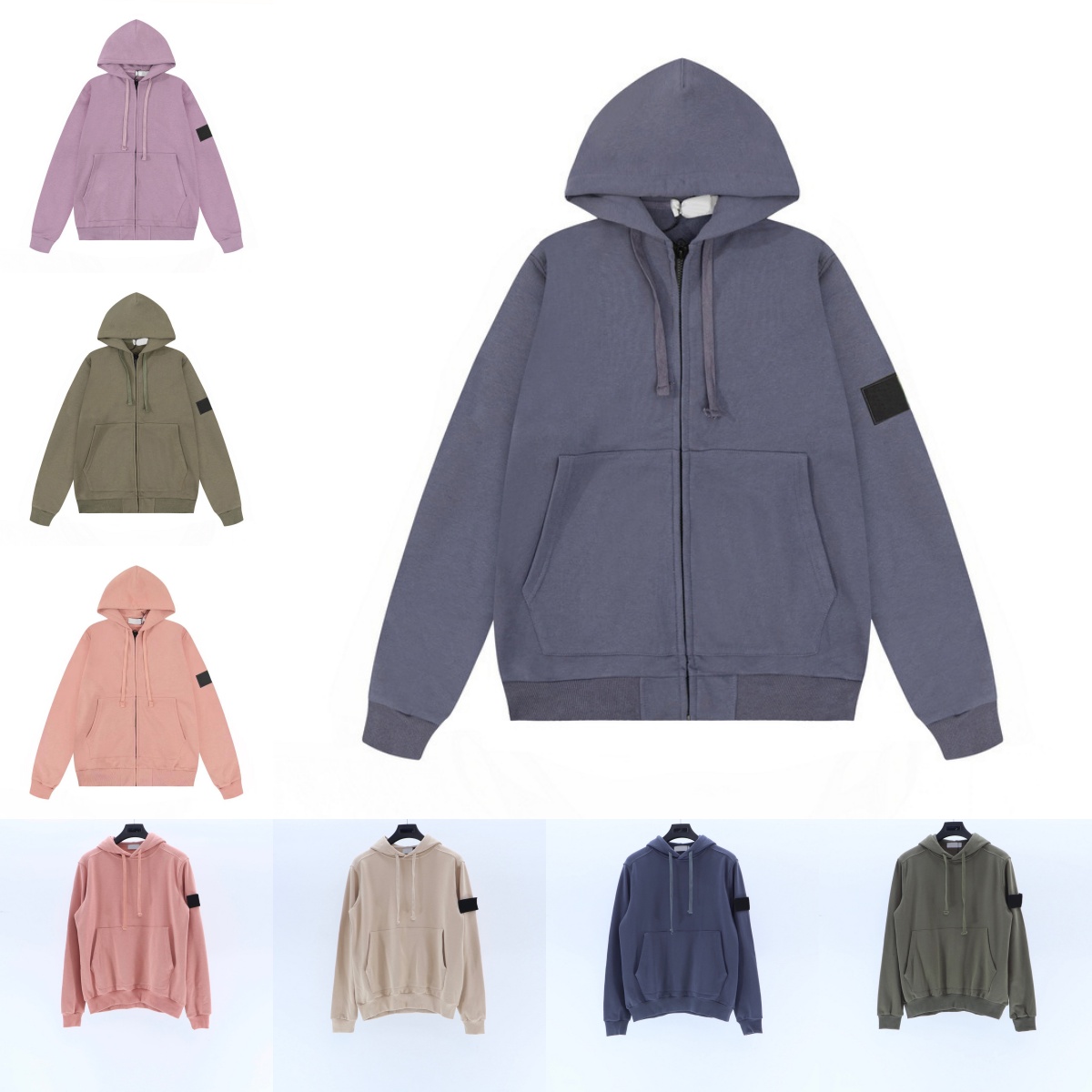 Designer Mens Hoodies Cardigan Coat Luxury Men Hooded Sweatshirt Letter Embroidery Cotton Jogging Loose Fashion Men Clothing Top Pullover M-XXL