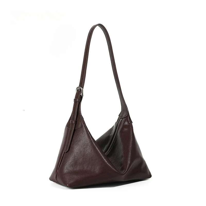 Women Hobo Female Genuine Underarm Shoulder Bag Large Capacity Split Leather Dumpg Messenger Lady Handbag