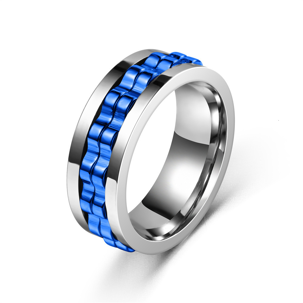 New best-selling niche stress relieving and anti anxiety gear for men, trendy rotatable ring