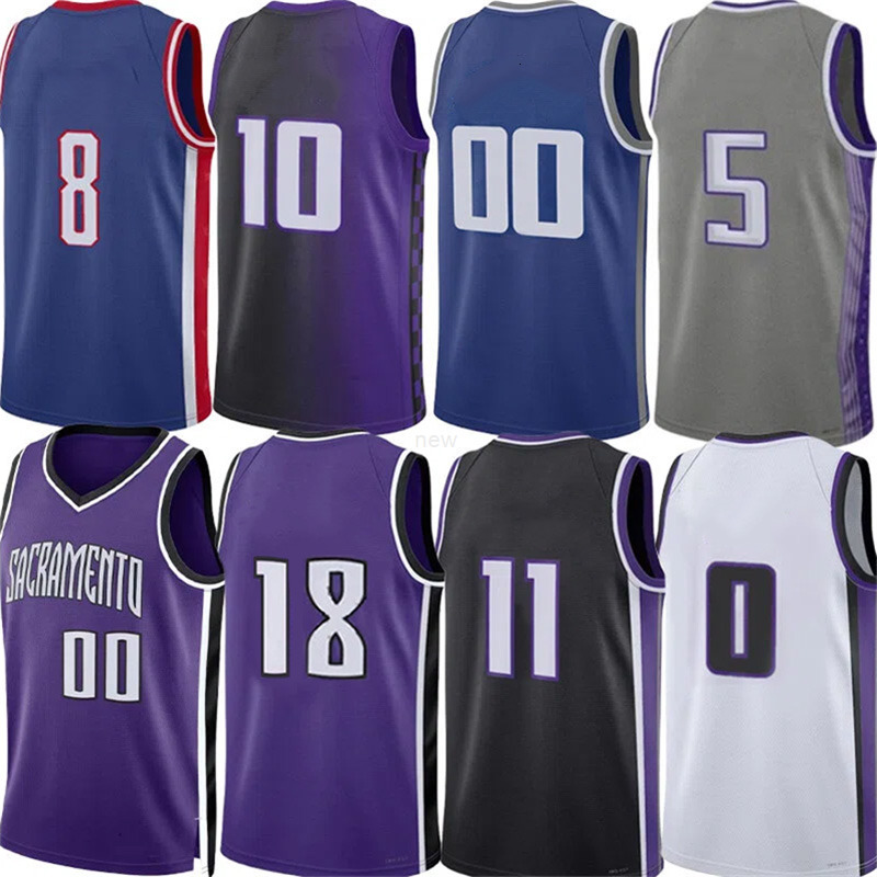 Russell Westbrook Basketball Jerseys king DeMar DeRoza Domantas Sabonis Zach LaVinee Malik Monk Keegan Murray Dennis Schroder Devin Carter Custom Clas