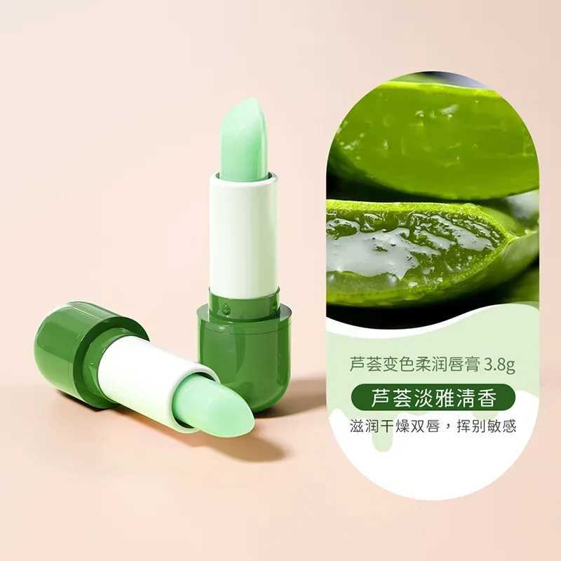 Aloe Discolorait moisturizing lipstick peach lubrication nourishing anti crack fade lip line moisturizing lipstick W250407
