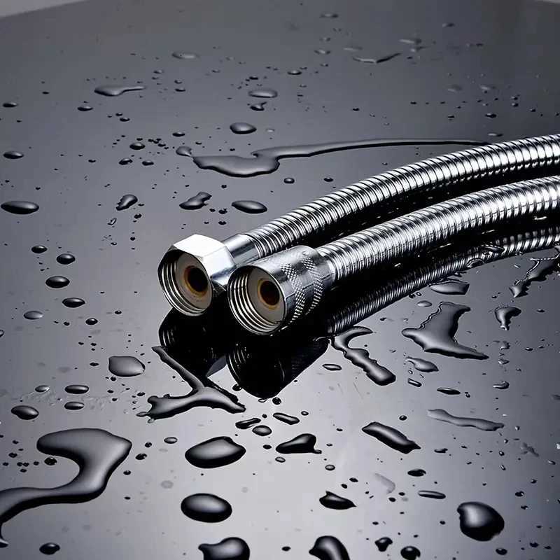 Bath Shower Hose Stainless Steel ible Pipe Shower Pipe Plumbing for Bathro Accessories Y251107