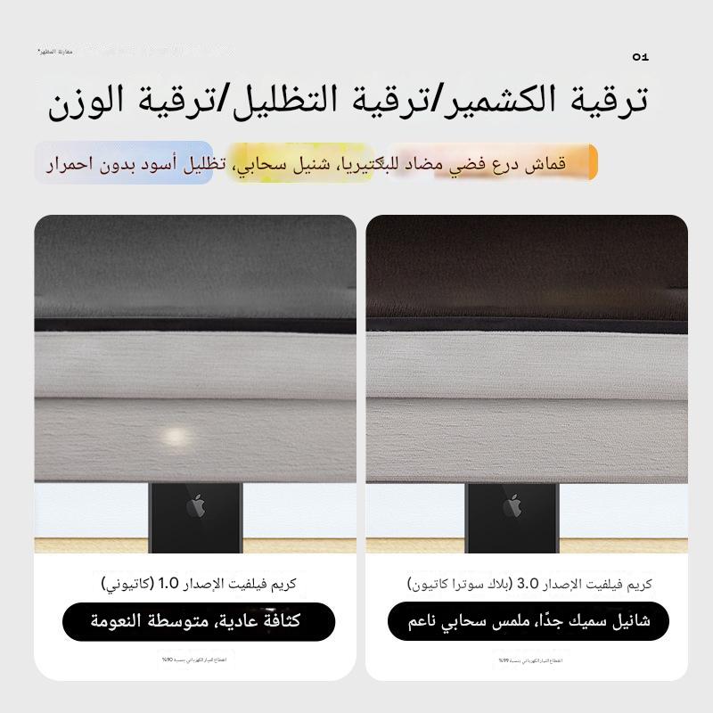 DH125 full blackout chenille curtain finished product does not turn red living room physical non-coated fabric curtain wholesale