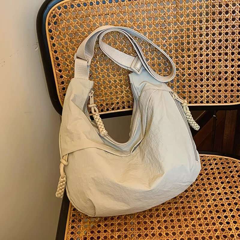 Minimalist Fashionable And Korean Version Dumpg Popular This Year, New High-quality Shoulder Bag, Large Capacity Tote Year, Bag,