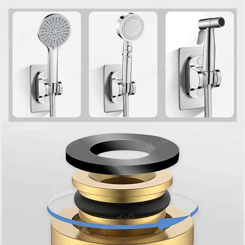 1/15/2m PVC High Pressure Silver Smooth Shower Hose For Bathro Handheld ible Plumbing Anti Winding GI/2 Universal Y251107