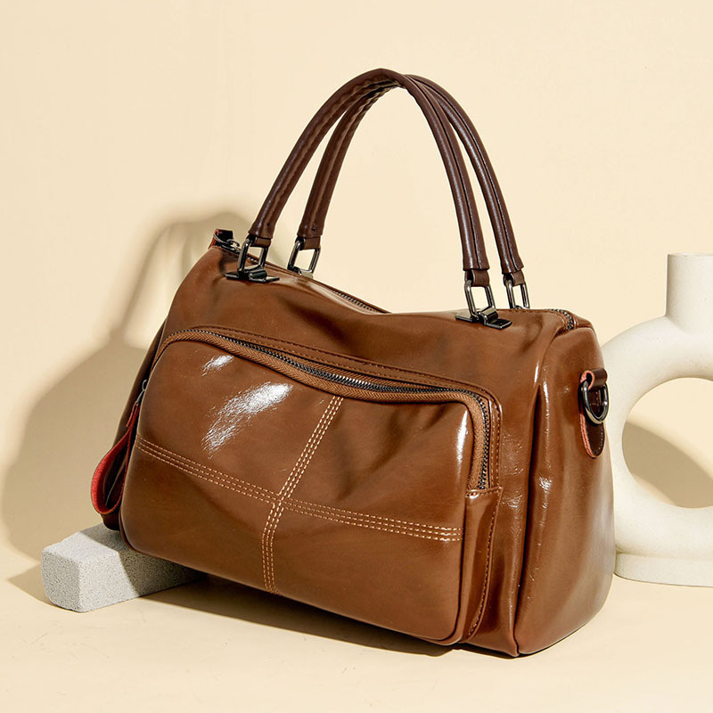 2025 New Pillow Bag Women's Retro Fashion Large Capacity Tote Bag Texture Crossbody Shoulder Handbag