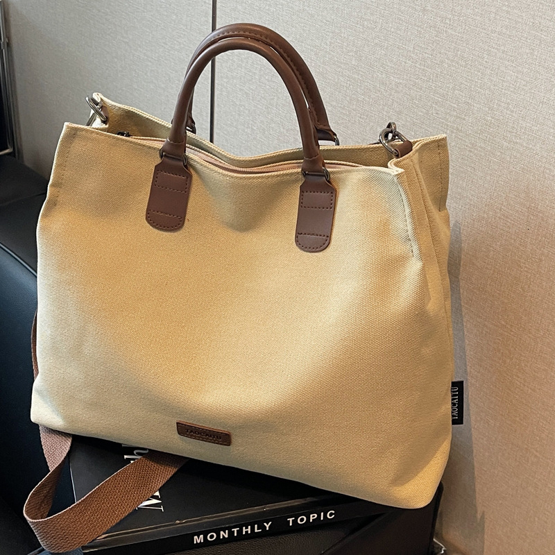 2025S Designer Women S Bag Korean Version Portable New Computer Business Commuting Large Capacity Crossbody City Simple Tote Women S Bag