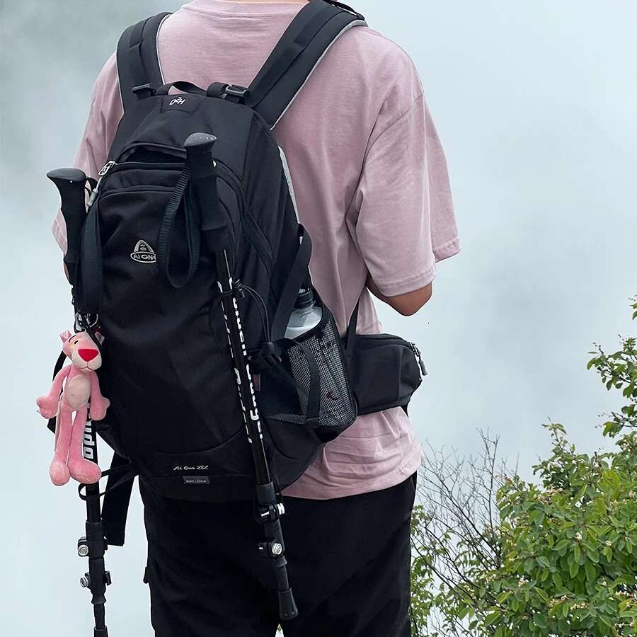 28L Hiking Men Sports Climbing Bags Waterproof Camping Daypack With Rain Cover Travel Mountain School Backpack Women