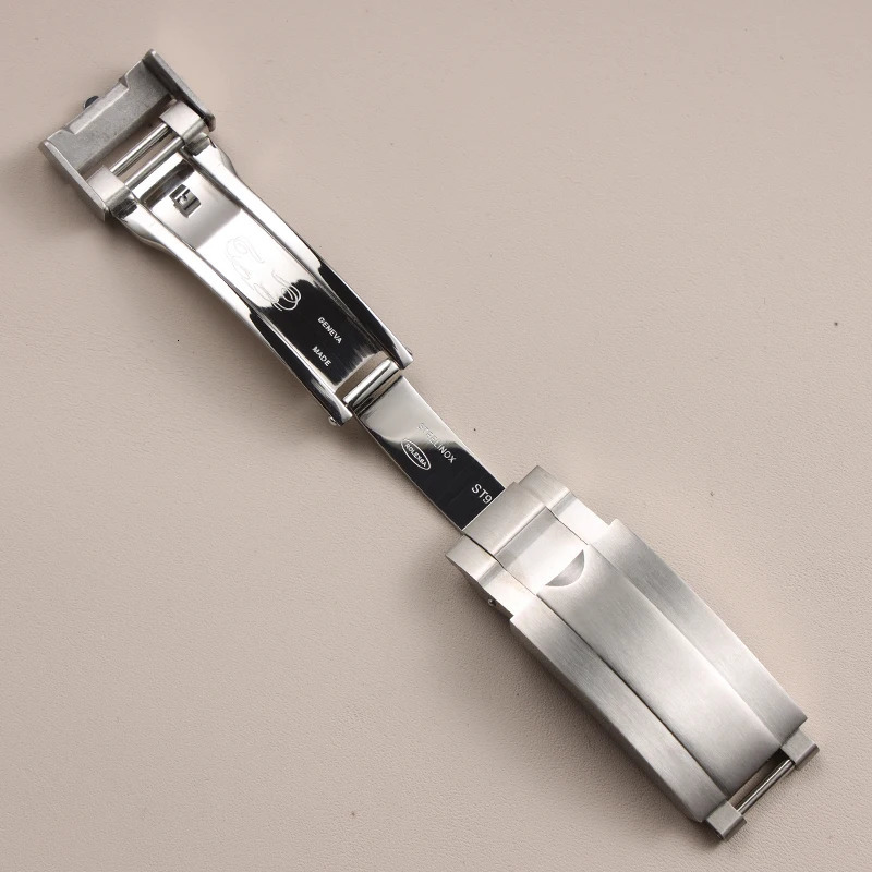 high quality 99mm silver gold gildelock solid stainless steel watch buckle for Rolex GMT Submariner Daytona deployment clasp 251107