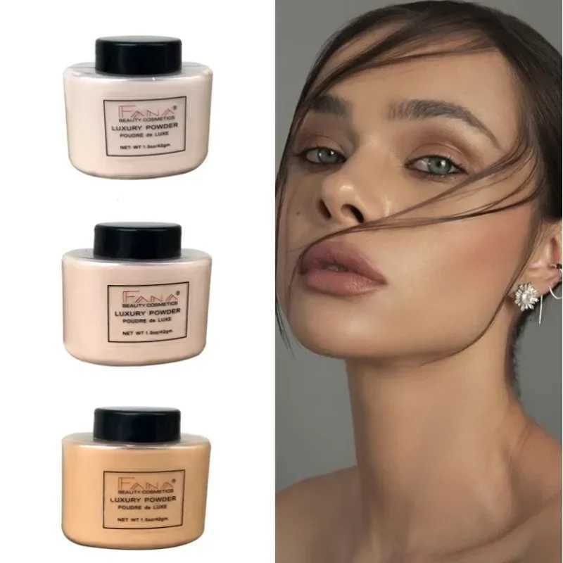 Loose powder oil control banana luxury powder female face foundation make-up powder bottle Highlighter beauty makeup silk soft honeyXJ250407