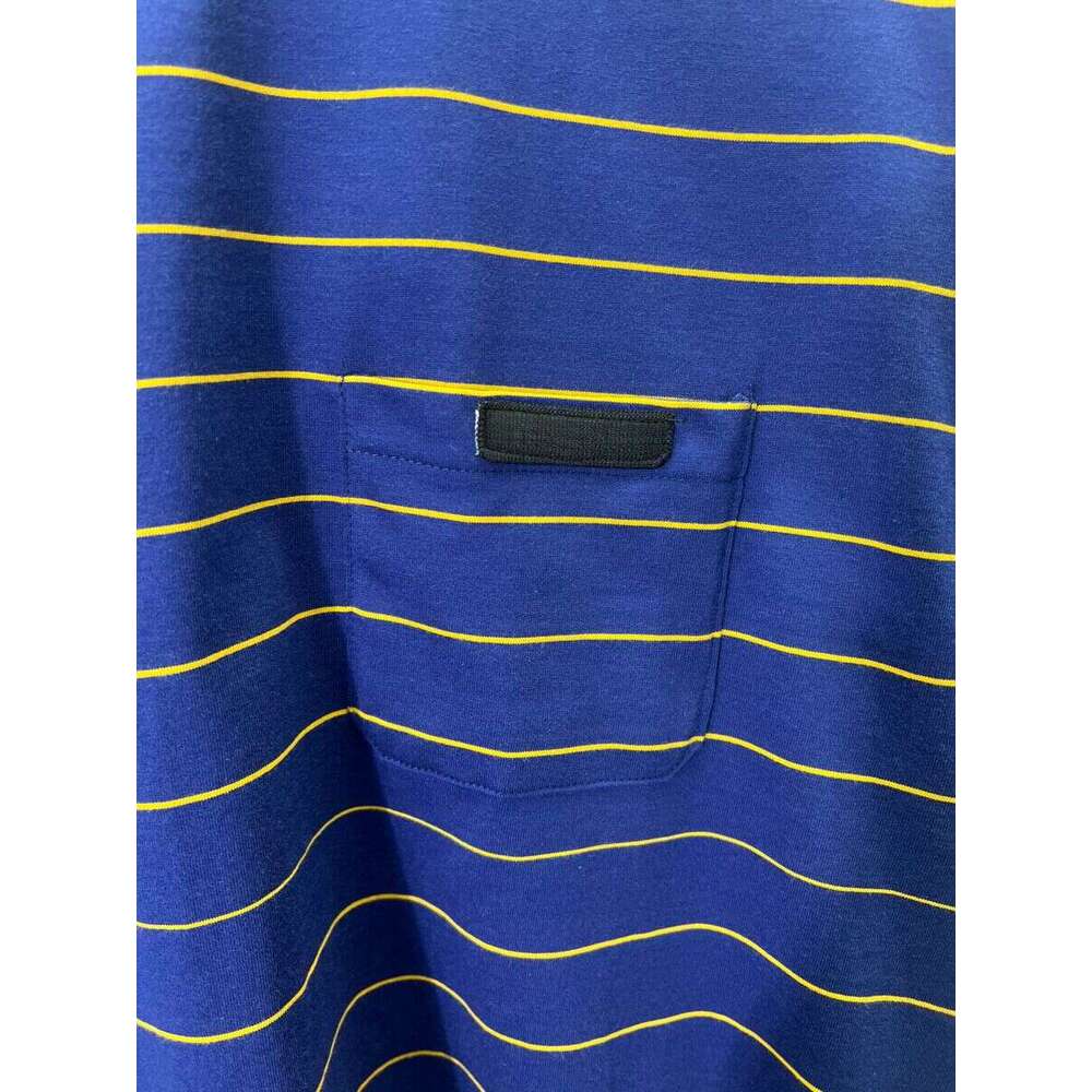 Early Spring New College Style Letter Sticker Short T-Shirt With Contrasting Stripes Round Neck Top For Women