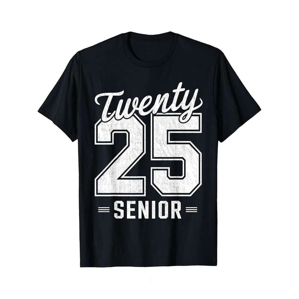 Designer T shirt Class of 2025 Graduation Senior 2025 Graduate Class of 2025 - 220g Tshits