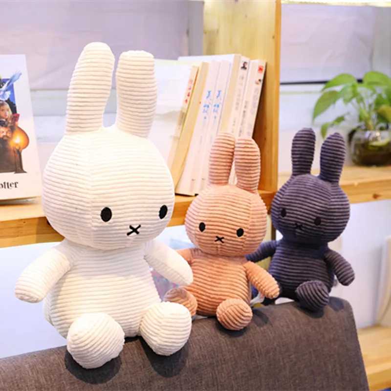 Corduroy Comfortable Soft Rabbit Soothing Doll Cute Plush Decorative Pendant Birthday Christmas Gift toys for Girl and Boy C251107