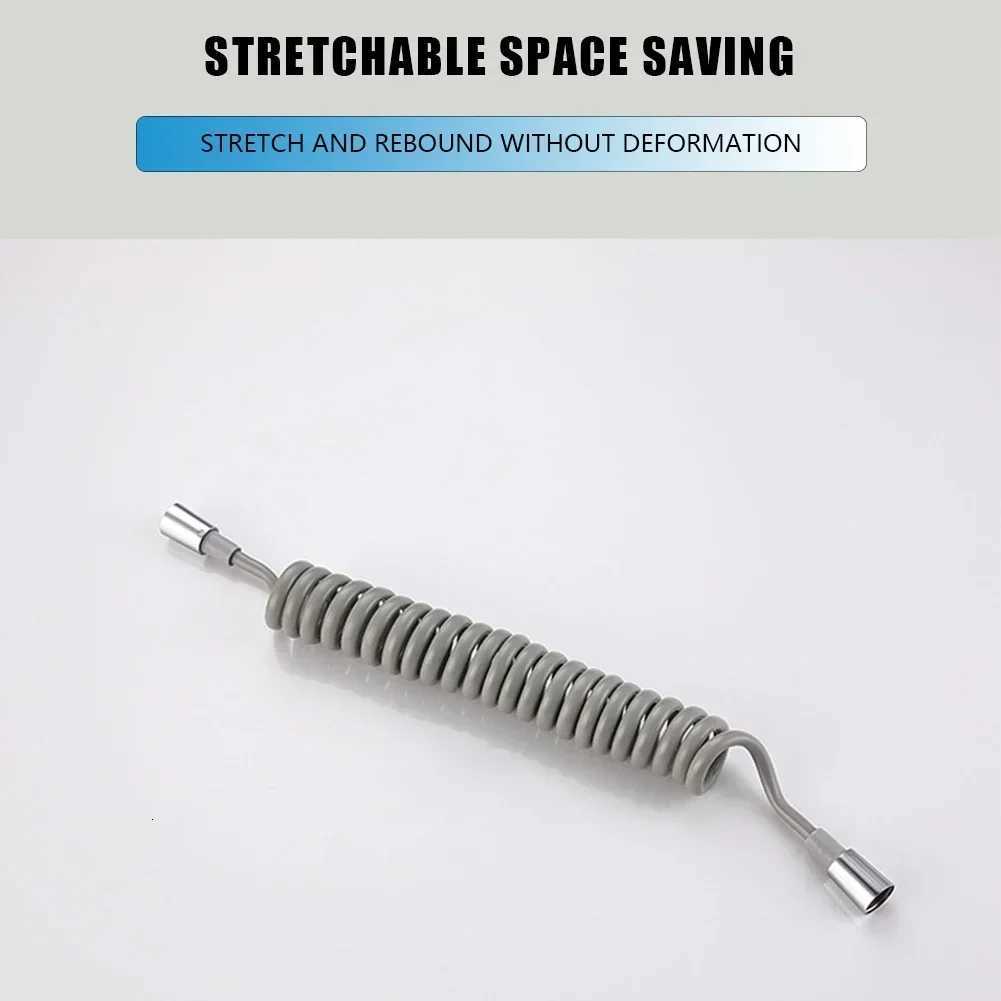 2/3/5m ible Spring Shower Hose Tube Toilet Bidet Shattaff Sprayer Telephone Line Hose Plumbing For Bathro Accessories Y251107