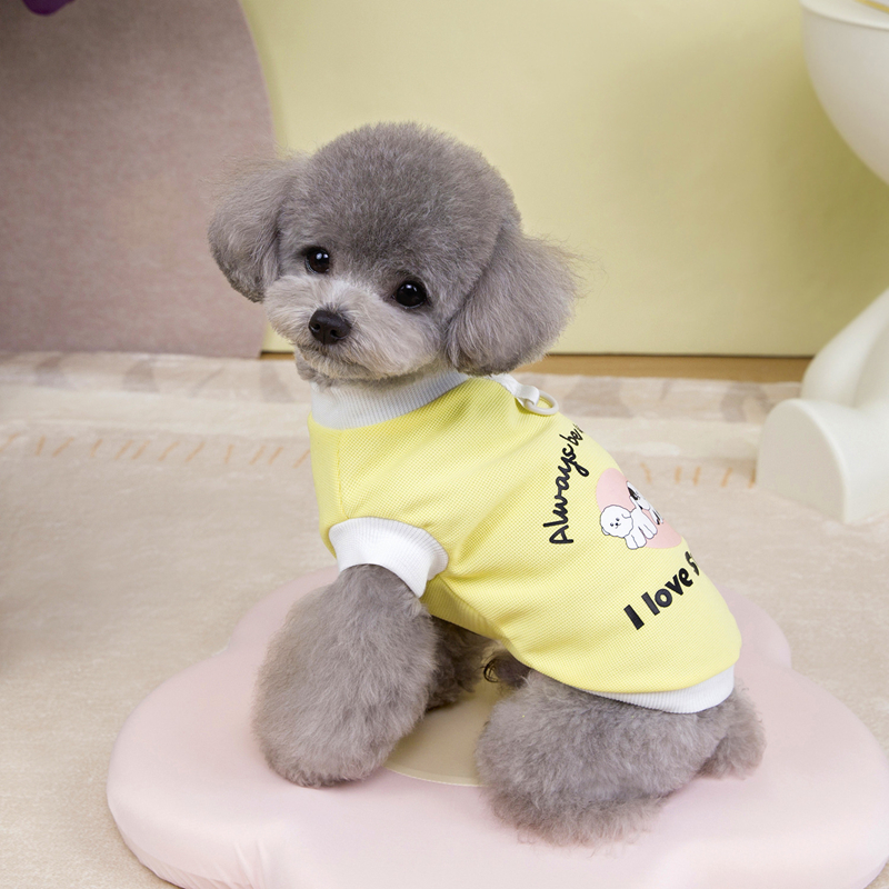 3 Pack Cute Print Dog T-Shirt for Small Dogs, Sleeveless Lightweight Tee Shirt for Summer Outdoor Spring Picnic Sun Protection,Cozy Pomeranians Clothe