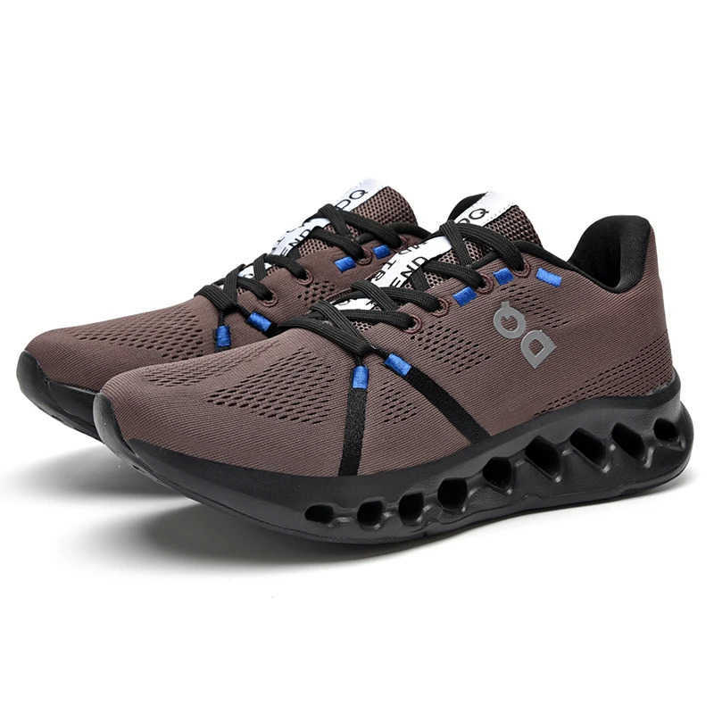 Mens Casual Sports Shoes Luxury Breathable Sports Training Shoes High Quality Hollow Thick Sole Cushio Running Shoes for Men Z250407